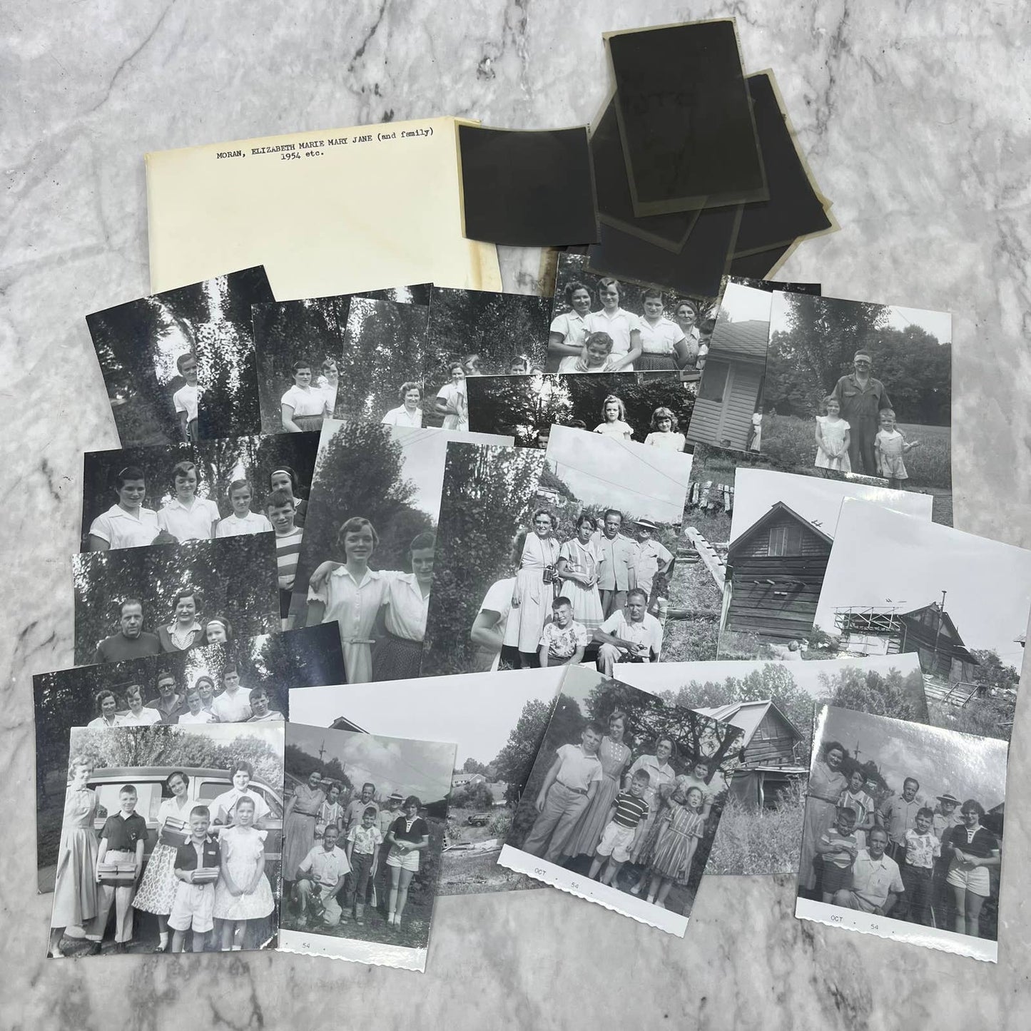 1954 Collection of Photos Elizabeth Marie Mary Jane Moran Kingsport TN TJ9-PG1
