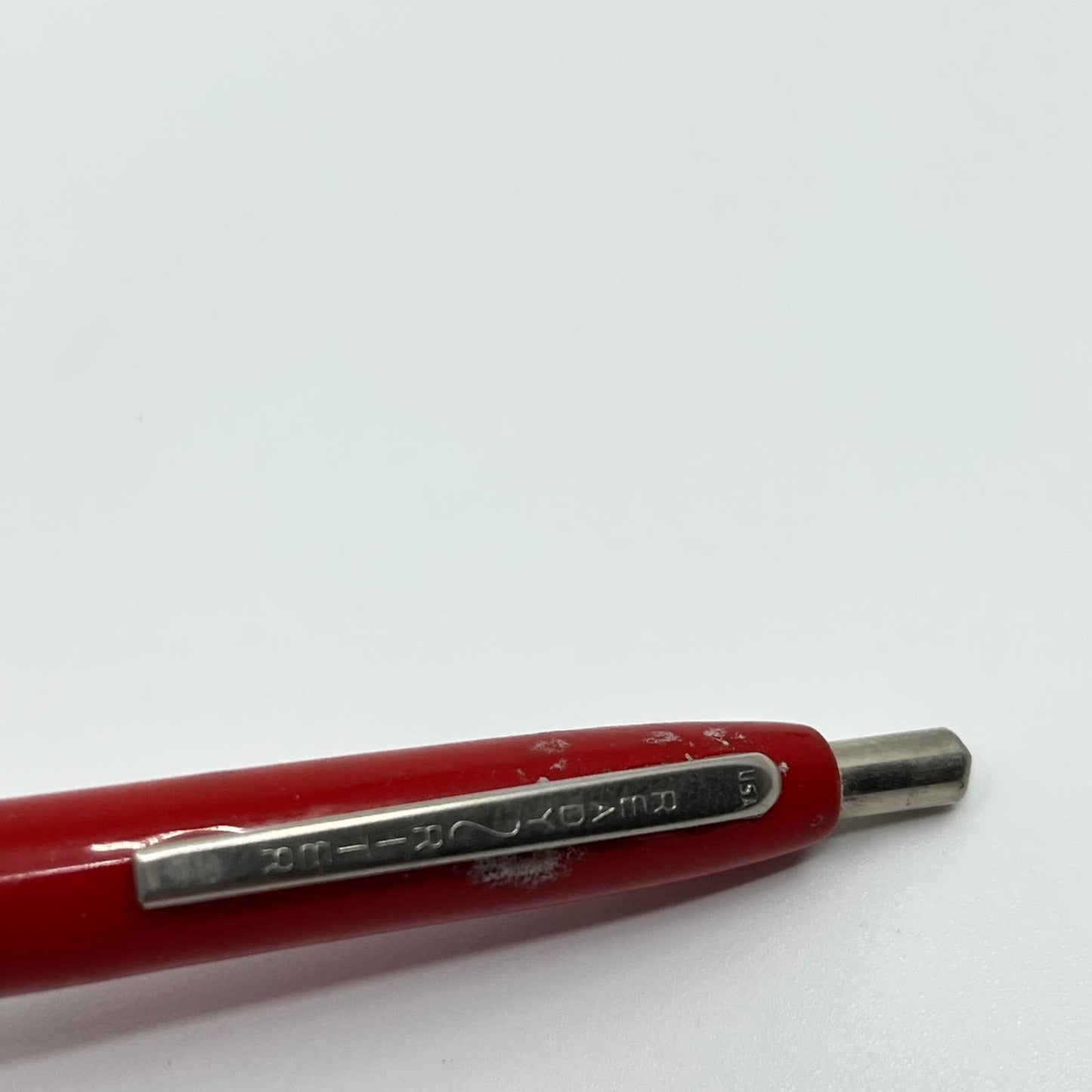 VTG Advertising Pen Red C.A. Ricedorf Pioneer Seed Corn Rheems PA SC3