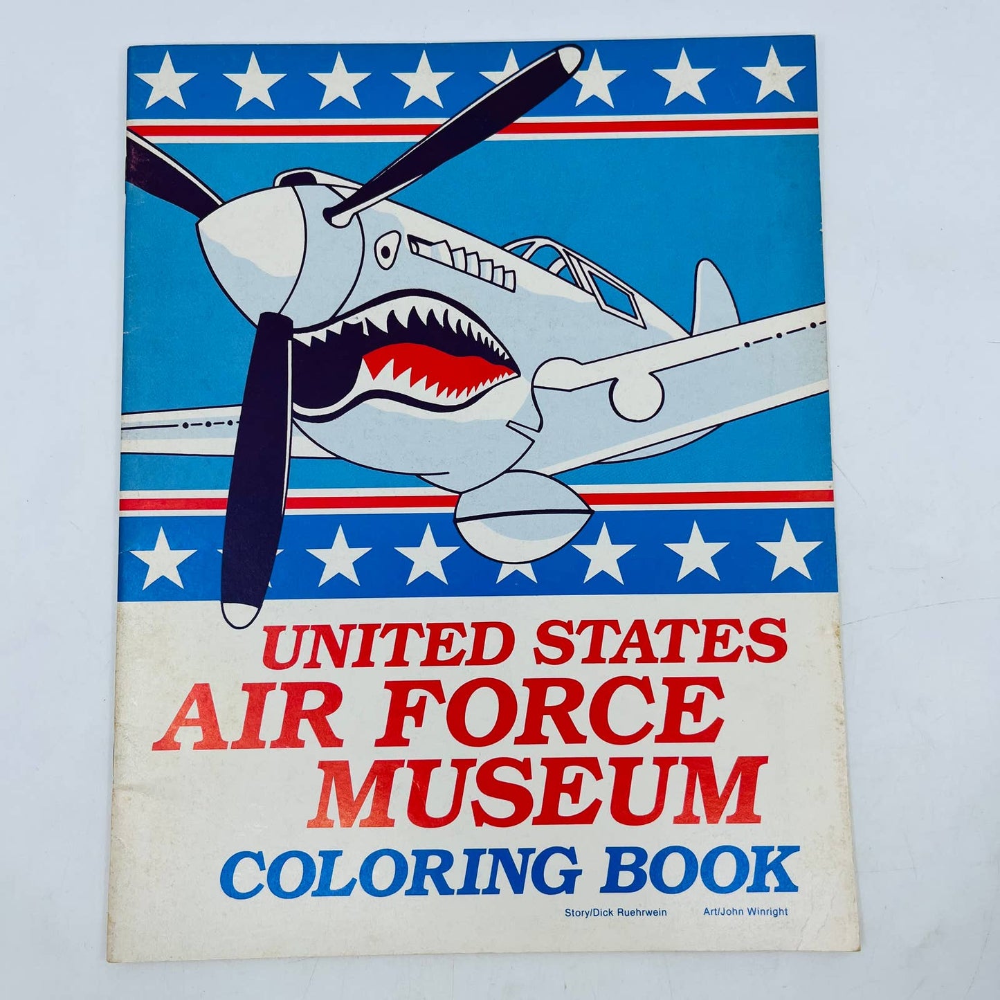 1980 United States Air Force Museum Coloring Book UNUSED TD3