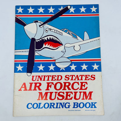 1980 United States Air Force Museum Coloring Book UNUSED V37-3