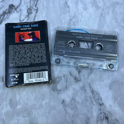 Digital Underground - Walk Real Kool Cassette Tape Single TJ4
