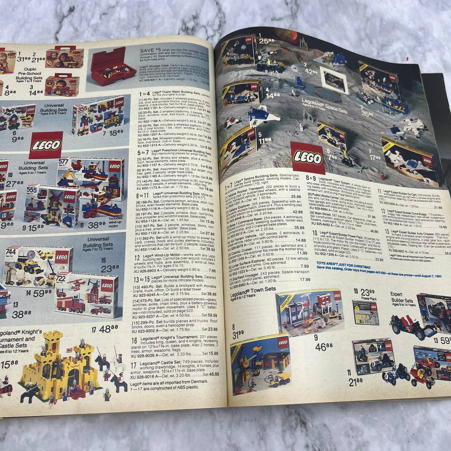 1982 JC Penny Christmas Wish Book Catalog - Great Vintage Toys & Gifts S3