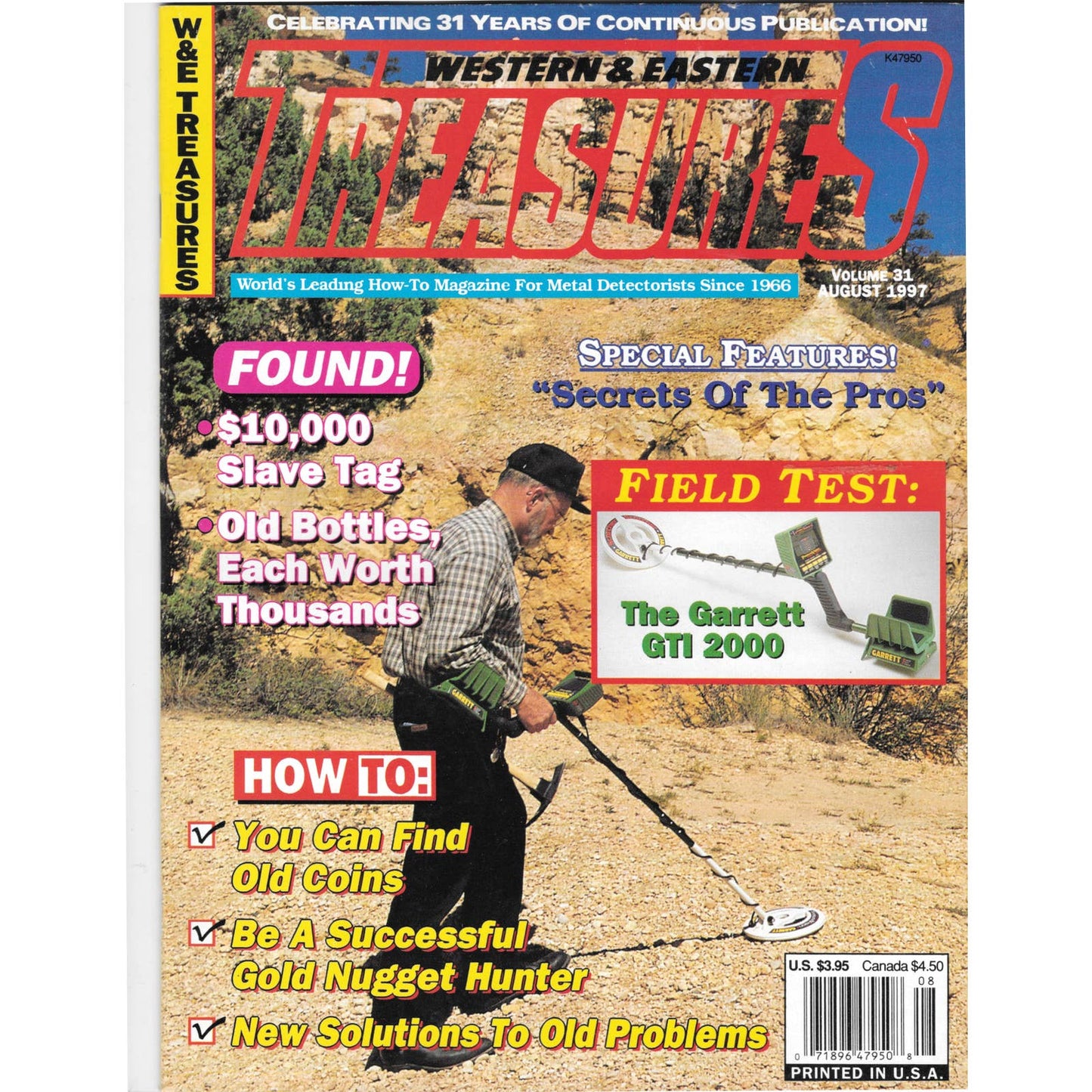 Western & Eastern Treasures Magazine - Treasure Hunting August 1997 M6