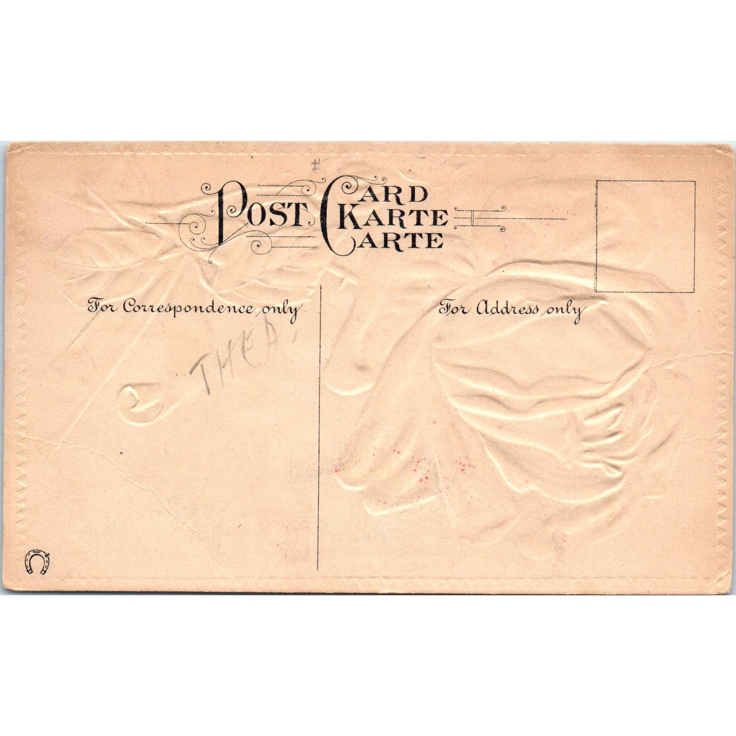 For Hearth and Home Matinee at the Grand Original Postcard P2-10
