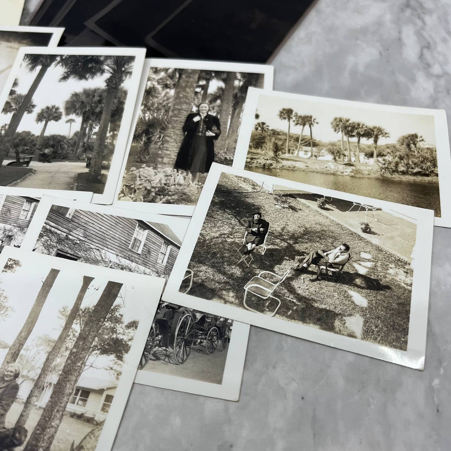 1941 Photos & Negatives Florida Vacation Ponte Verda St. Augustine TJ9-PG3