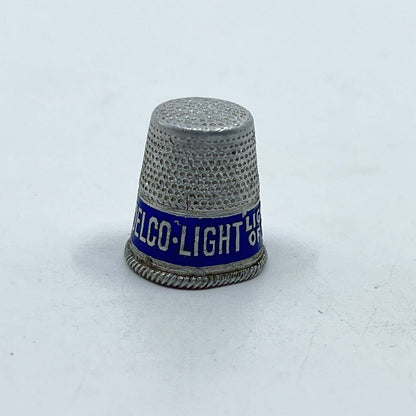Vtg Metal Delco-Light Thimble Lightens the Burden of the Modern Housewife SD