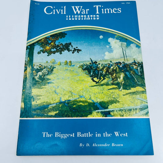 Vintage Civil War Times Illustrated July 1966 The Battle of Westport