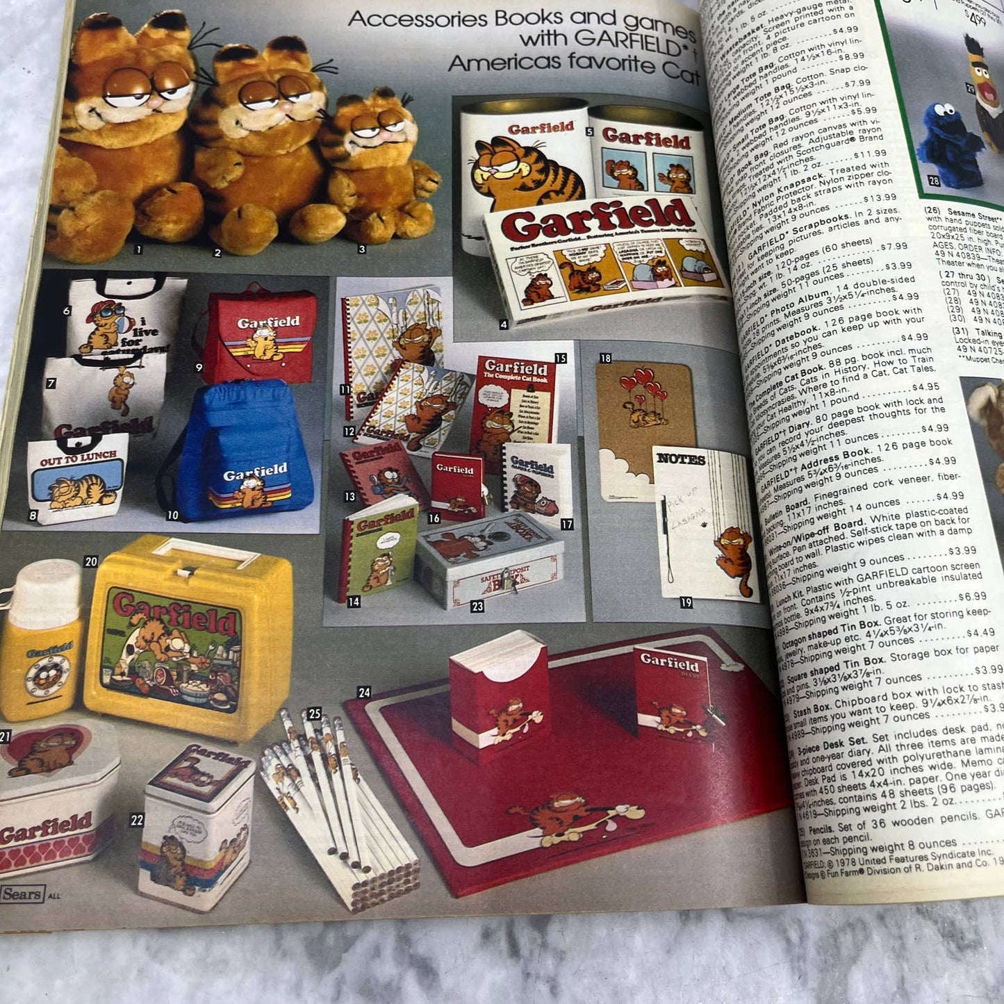 Vintage Sears Wish Book 1982 Christmas Toy Catalog Barbie, Star Wars, Lego S4