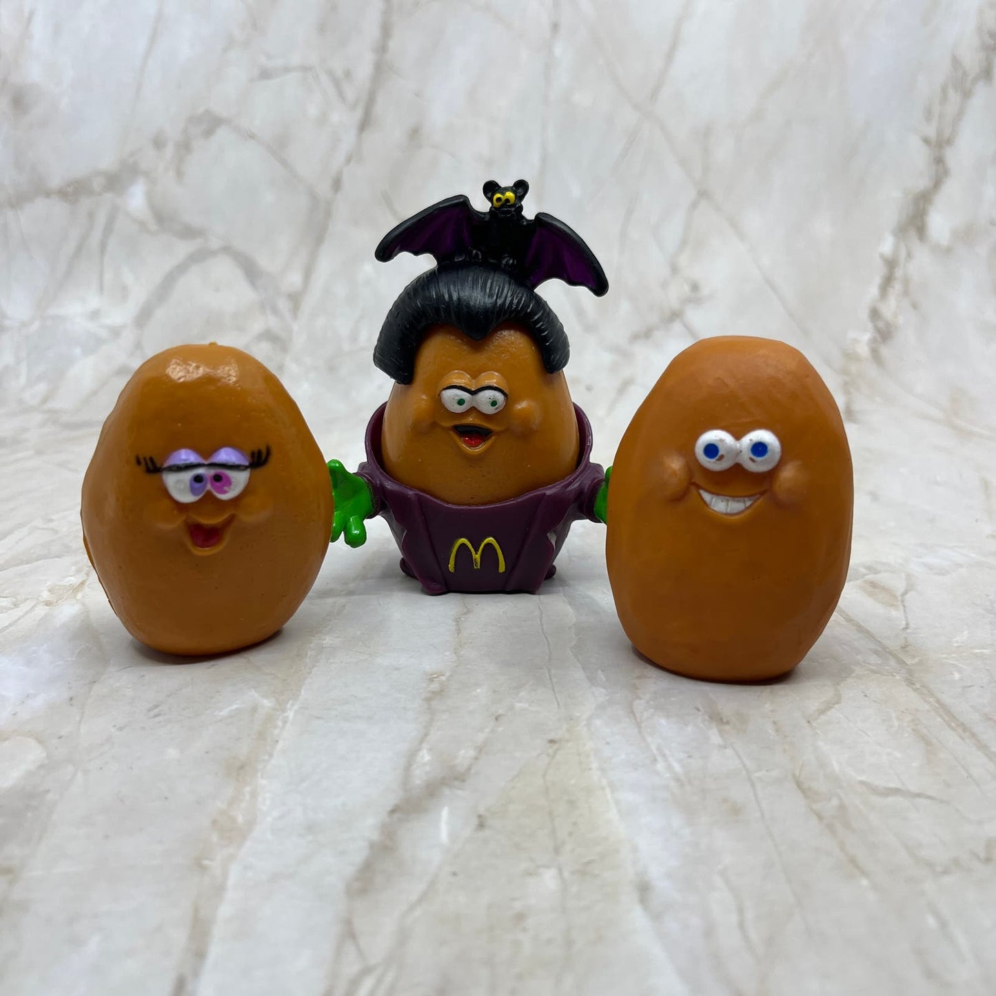 Vintage Collection of McDonald's Happy Meal Toy McNuggets Halloween TE5