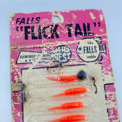 Vintage NOS Falls Flick Tail Fishing Lures Chippewa Falls WI SD4