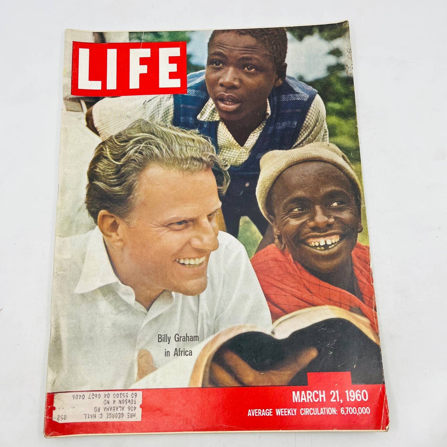 Life Magazine March 21, 1960, Billy Graham Marilyn Monroe Stan Musial Space TA8