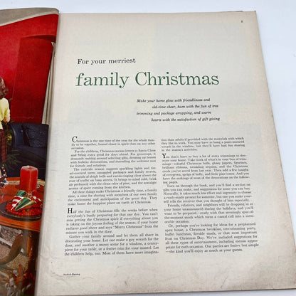 Vintage Better Homes and Gardens Christmas Ideas 1952 Edition TF5