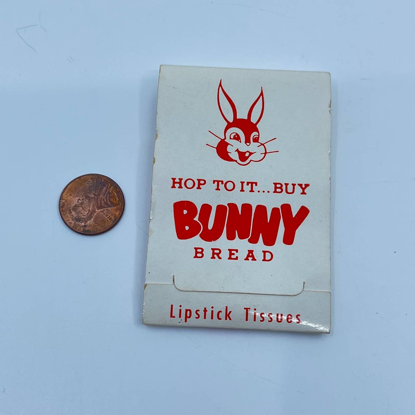 1940s Advertising Bunny Bread Lipstick Tissues Hop to It SC3