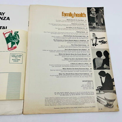 Family Health Magazine Dec 1970 The Magic Of Doing Things Together TD6