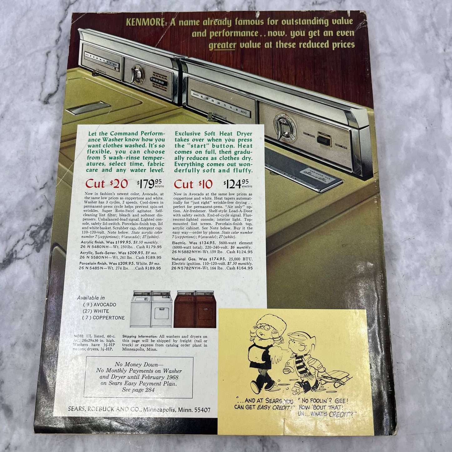 1967 Sears Christmas Wish Book Catalog GI Joe Barbie Toys Gifts S3