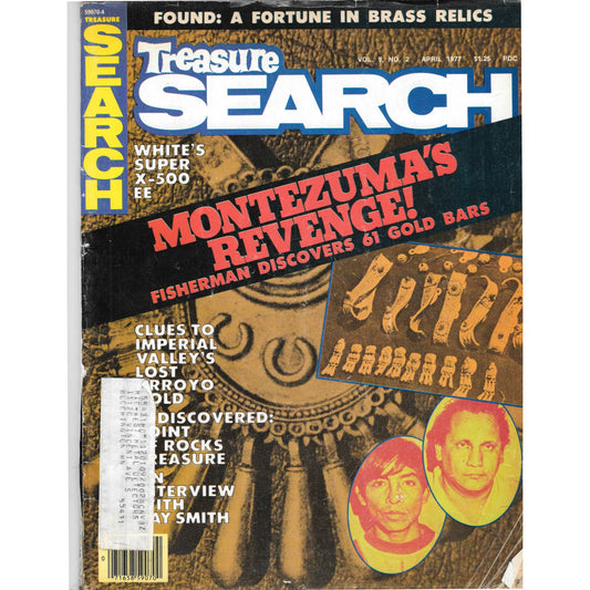 Treasure Search Magazine - Treasure Hunting Metal Detecting April 1977 M3