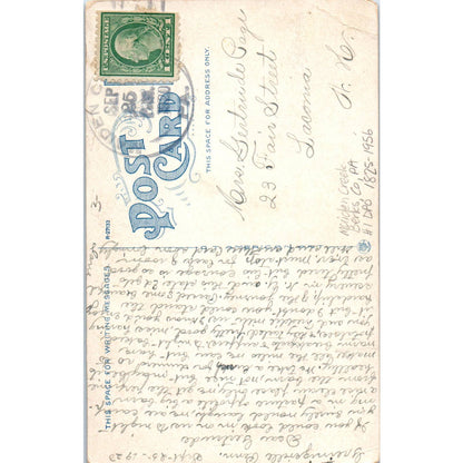 Bushkill Falls Niagara of Pennsylvania 1920 Original Postcard TJ9-P2