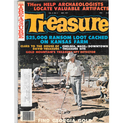 Treasure Magazine - Treasure Hunting Metal Detecting May 1977 M3