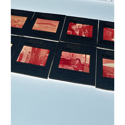 1960s Israel in Kodak Colour Jerusalem Set of 8 2x2 Travel Slides TK2-S2-4