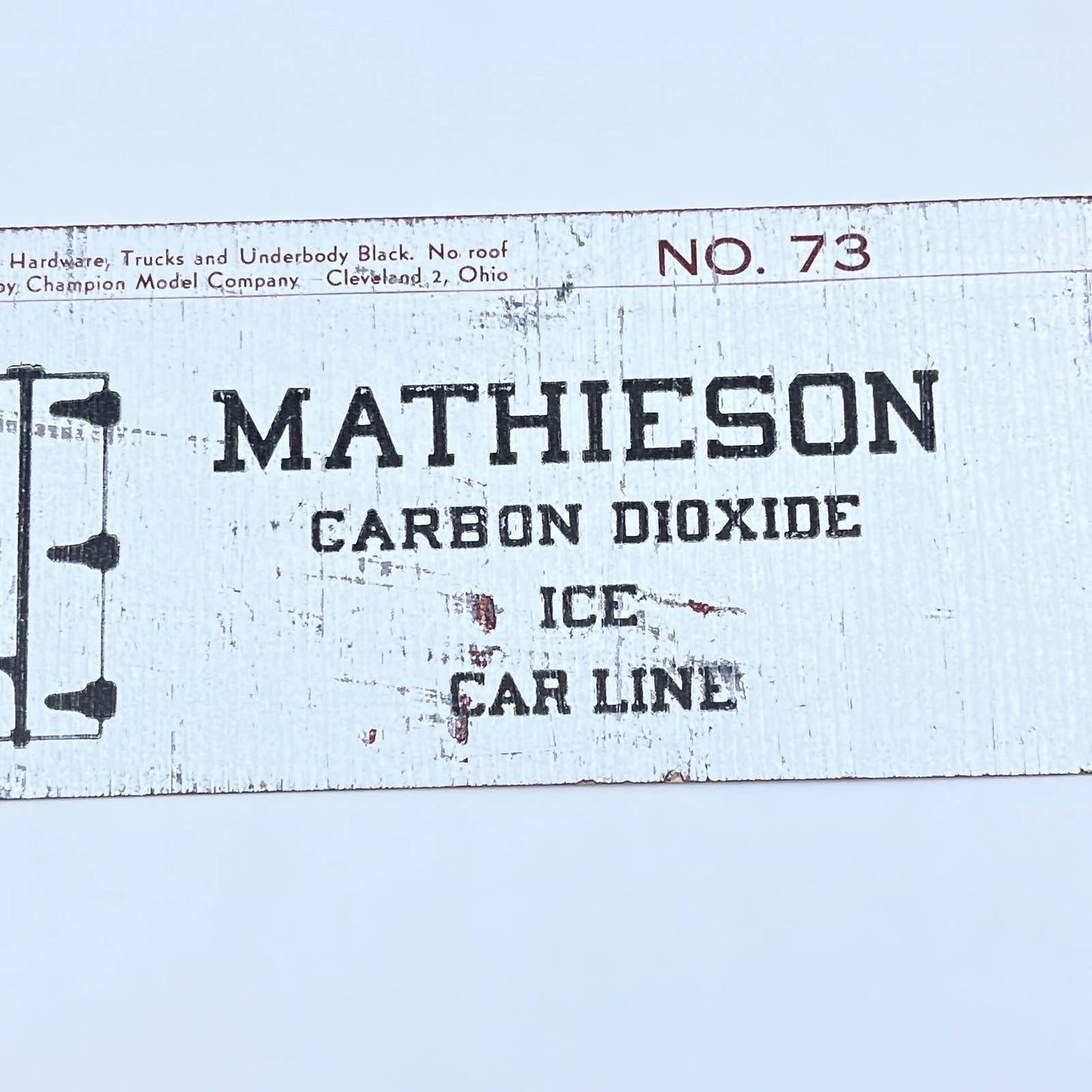 Vintage Blotter Mathieson Carbon Dioxide Ice Car Line Saltville Virginia AC1