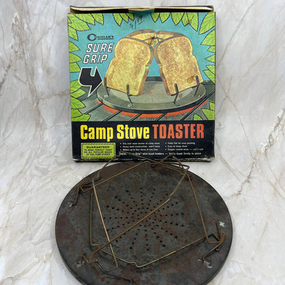 1971 Coghlan’s Camp Stove Toaster “Sure Grip” in Original Box TC5