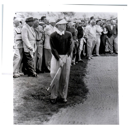 1955 Press Photo Golf Gene Littler Tournament of Champions Las Vegas 8x8" AD2