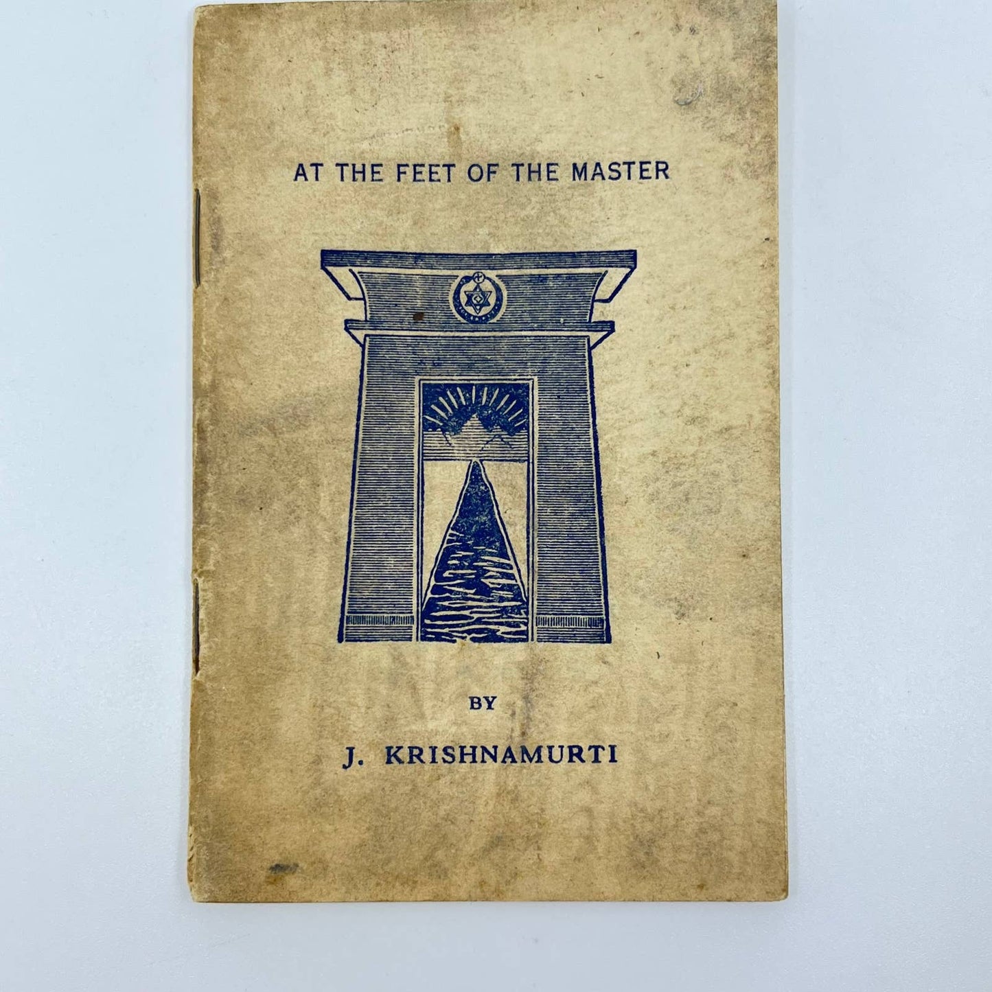 1926 At the Feet of the Master J. Krishnamurti Order of the Star in the East SD3