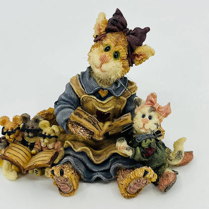 Boyds Bears MAMA PURRSMORE BABY BELLE RINKY DINKY DEW 371053 PURRSTONE TB9
