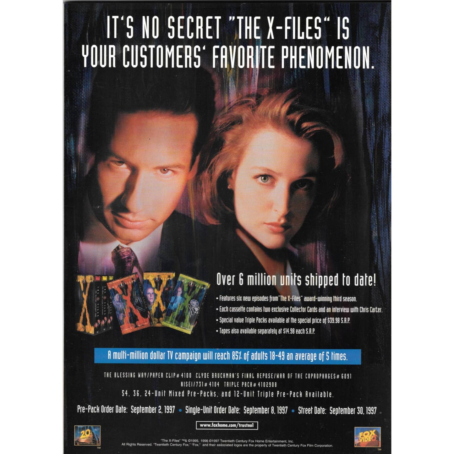 Cinescape Presents The X-Files Yearbook Magazine (1997) TJ7