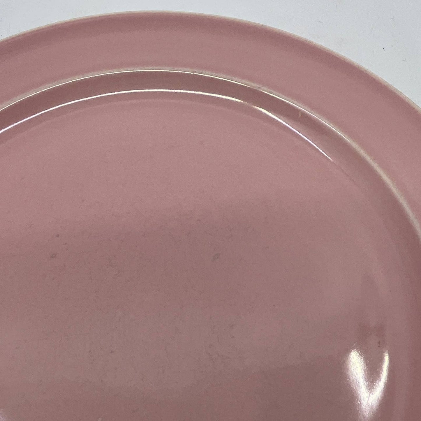 Vintage Lu-Ray Pastels Pink 9 1/4" Dinner Plate T.S.&T. TI3