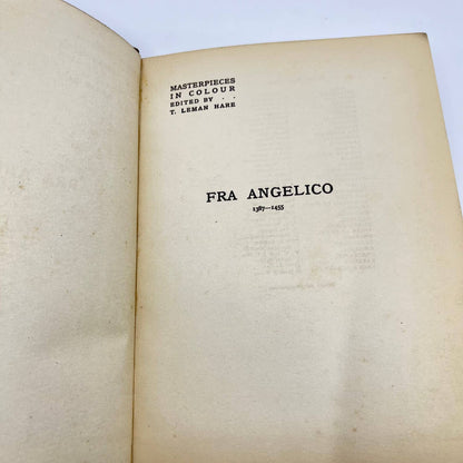 c1910 Fra ANGELICO Masterpieces in Color James Mason TE9