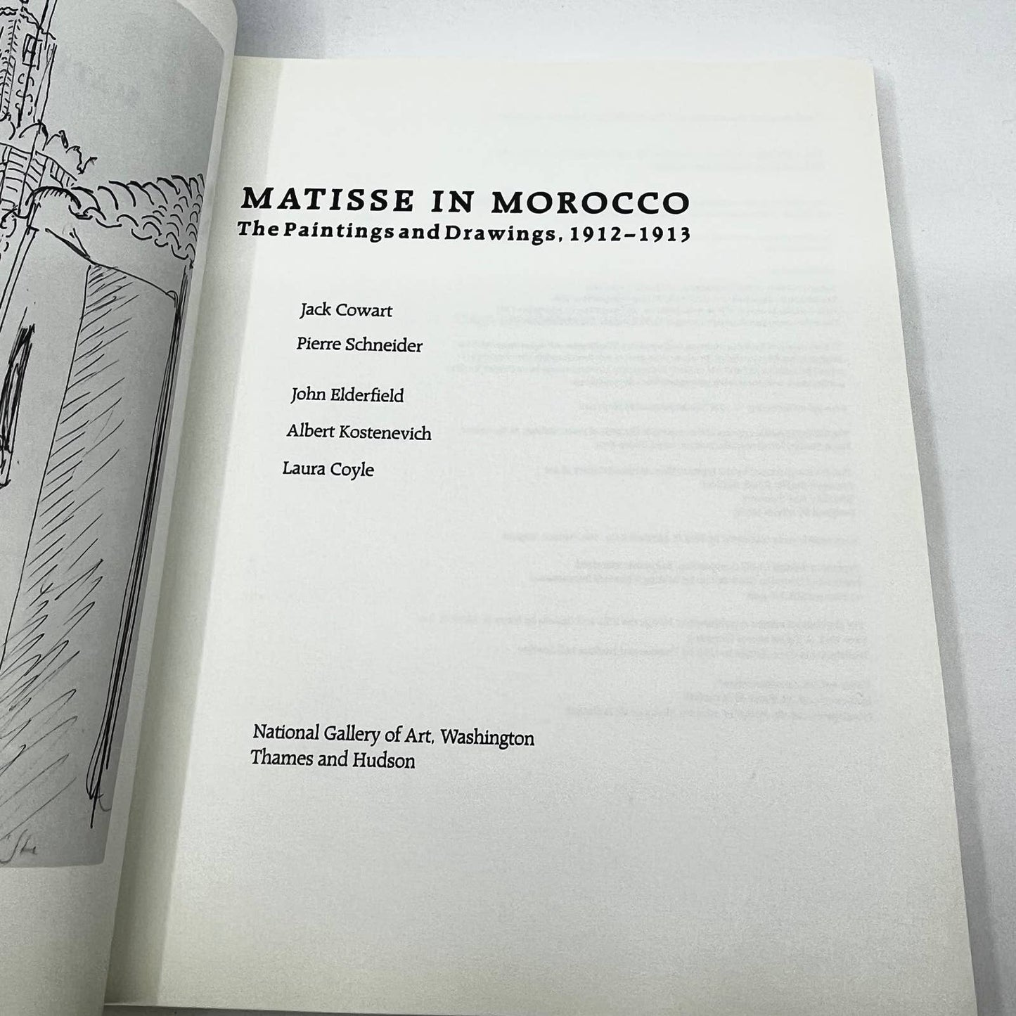 Matisse in Morocco: The Paintings and Drawings 1912-1913 Coffee Table Book TF9