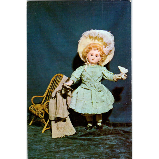 Lucille French Jointed Doll Yesteryears Museum Sandwich MA Original Postcard PB9