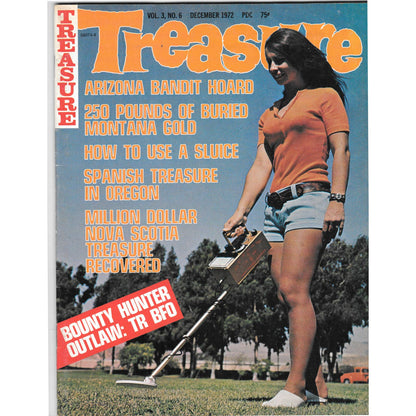 Treasure Magazine - Treasure Hunting Gold Mining Metal Detecting Dec 1972 M4