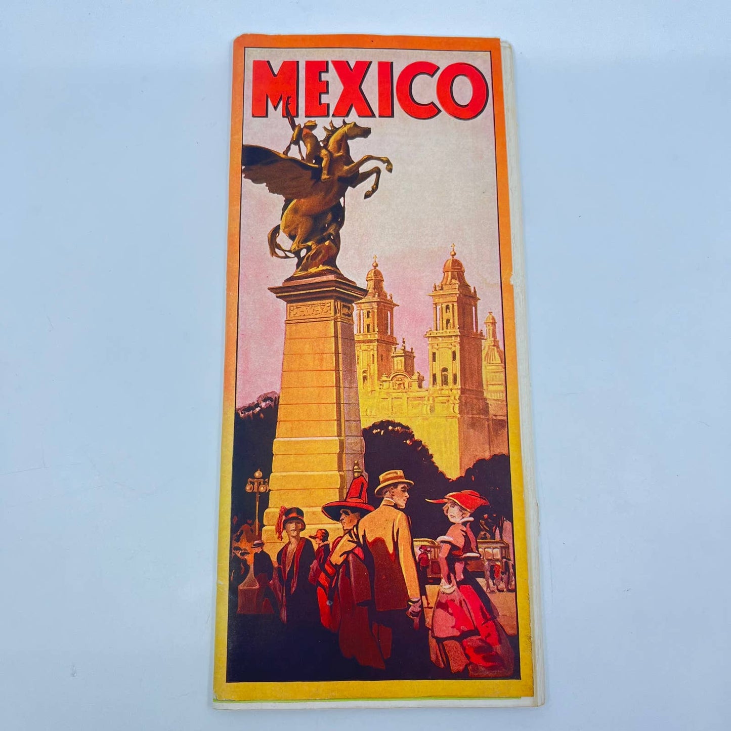 1930 National Railways of Mexico Tourist Travel Guide Brochure Booklet TF7