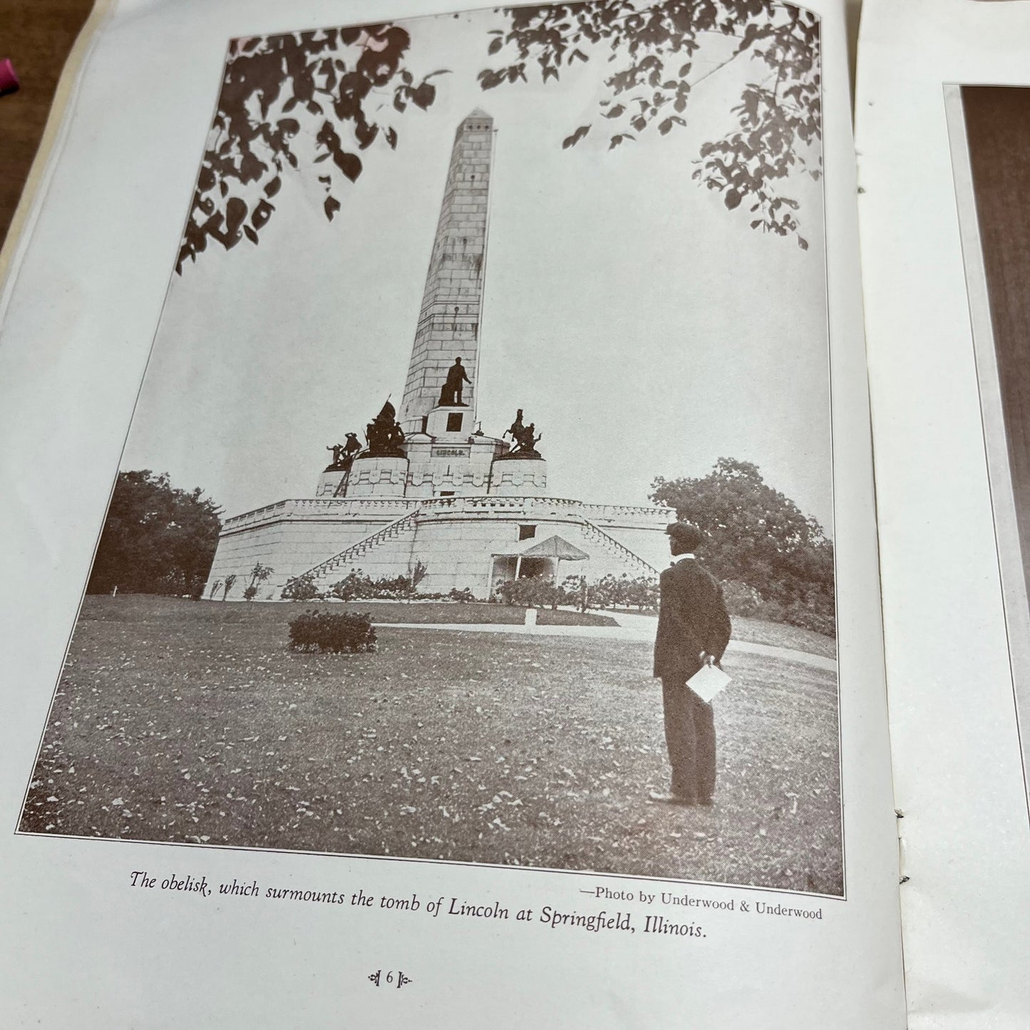 1927 Lincoln Memorials Booklet 16 pg w Pictures Bookwalter Indianapolis L2-1