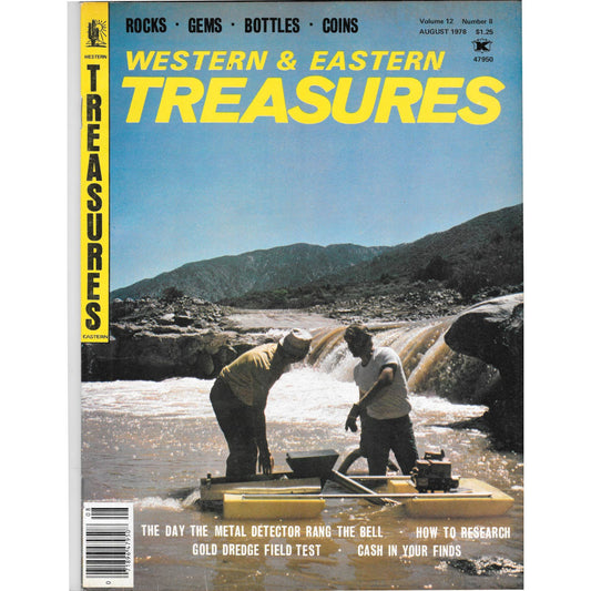 Western & Eastern Treasures Magazine - Gold Metal Detecting Aug 1978 M4