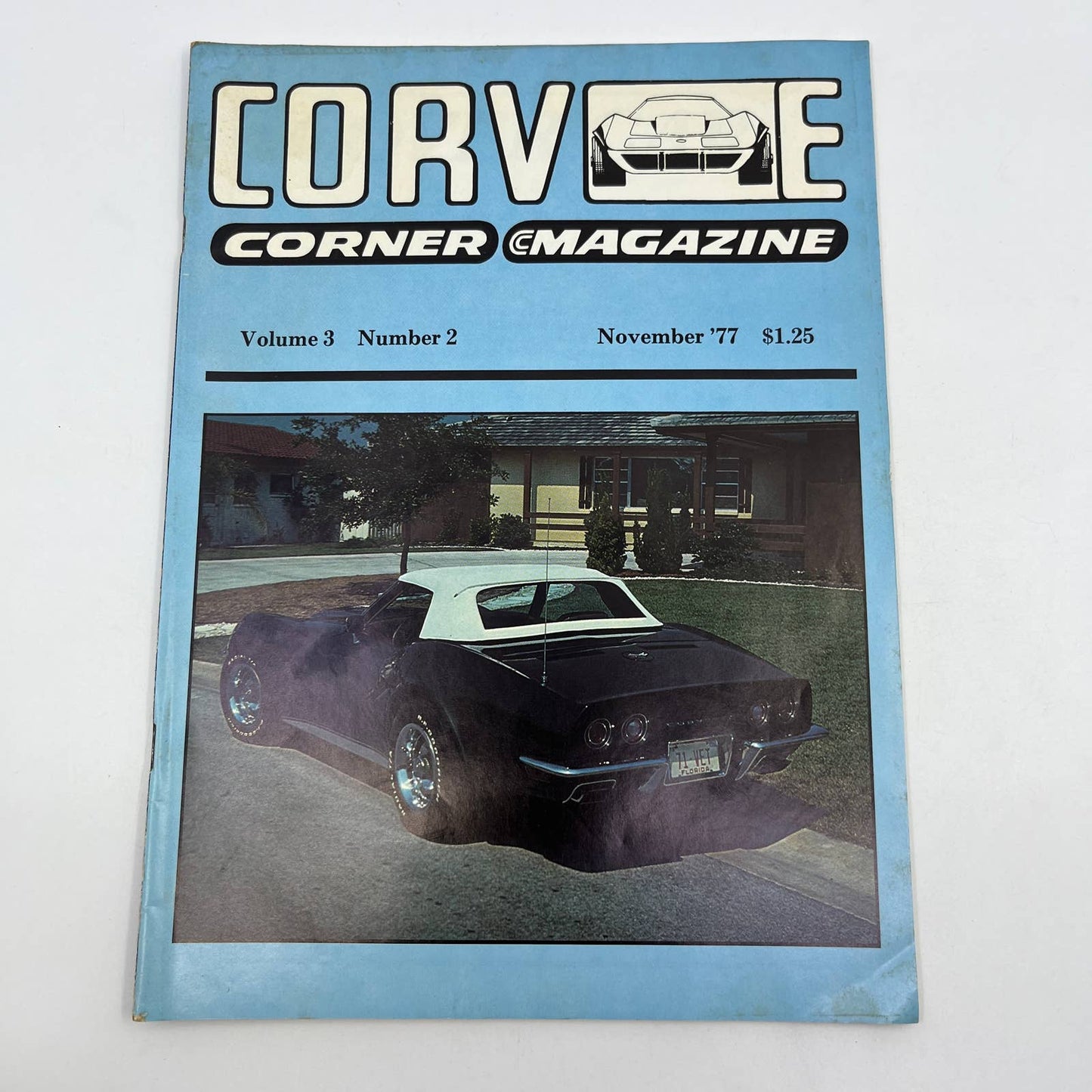 1977 Nov - Corvette Corner Magazine 1978 Vette Restore and Rebuild TG1