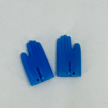 VINTAGE 1960s Mattel Doll Barbie Tammy Blue Plastic Gloves SC3