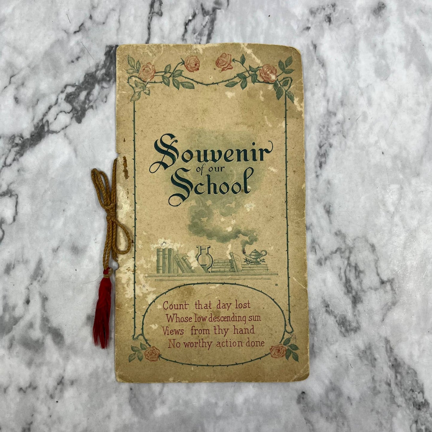 1918 South School Millelacs County School Souvenir Book E.F. Harrington TK1