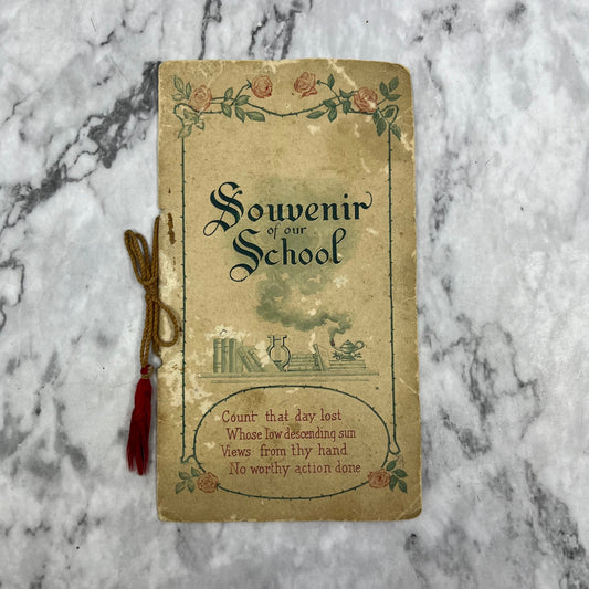1918 South School Millelacs County School Souvenir Book E.F. Harrington AK3-H2