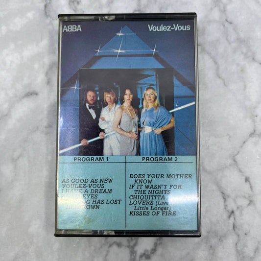 Vintage ABBA – Voulez-Vous 1979 Canada Chiquitita Cassette Tape TJ1-4