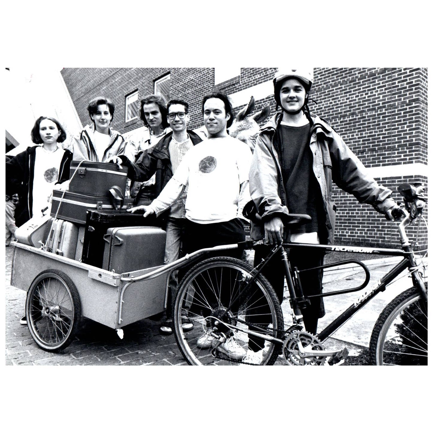 1984 Press Photo Mandel, Curry Green, Hardig, O'Conner, Sugarbread, Laugesen AD3
