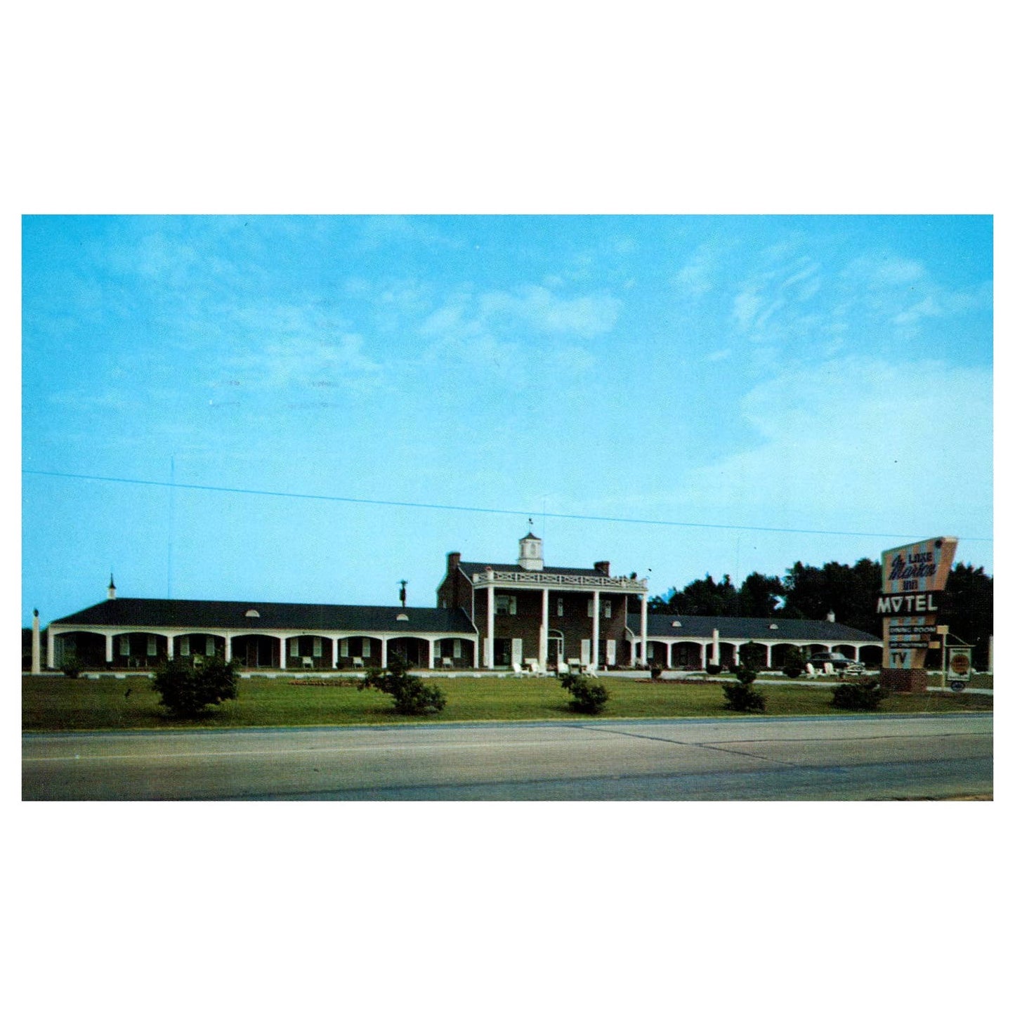 Vintage Postcard - 1956 Lake Marion Inn Summerton SC J.T. Barnett TJ7-1