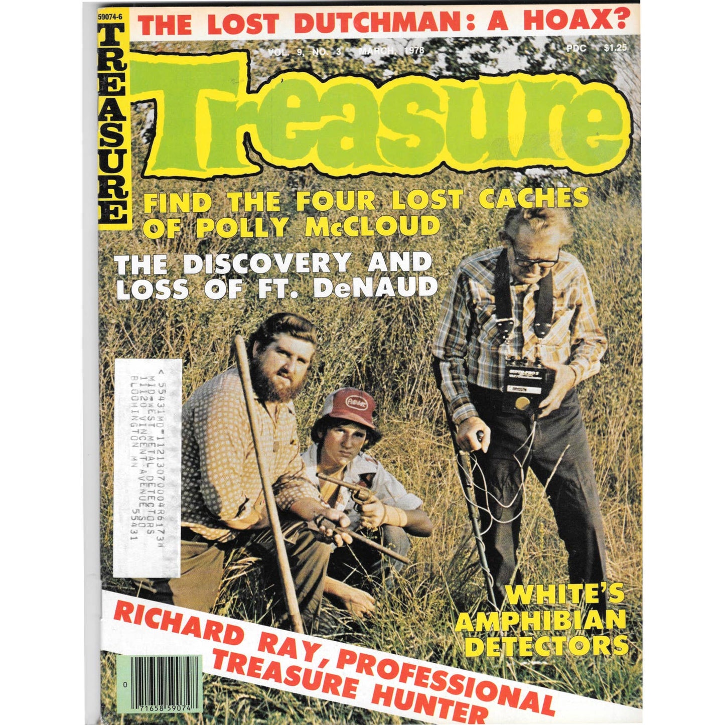 Treasure Magazine - Treasure Hunting Mining Metal Detecting March 1978 M4