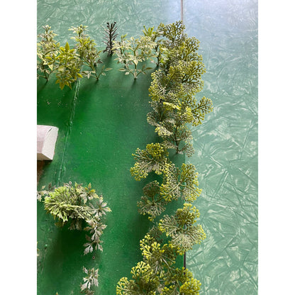 HUGE Vintage Handmade Farmstead Working Farm Miniature Scale Diorama
