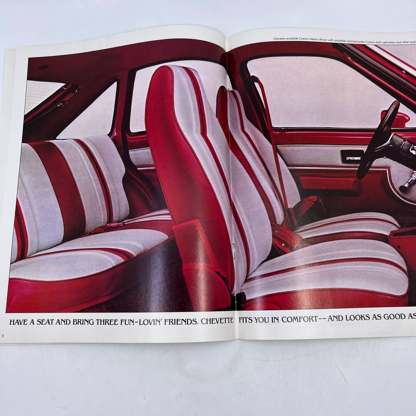 1980 Chevy Chevette Original Dealer New Car Showroom Brochure TH8