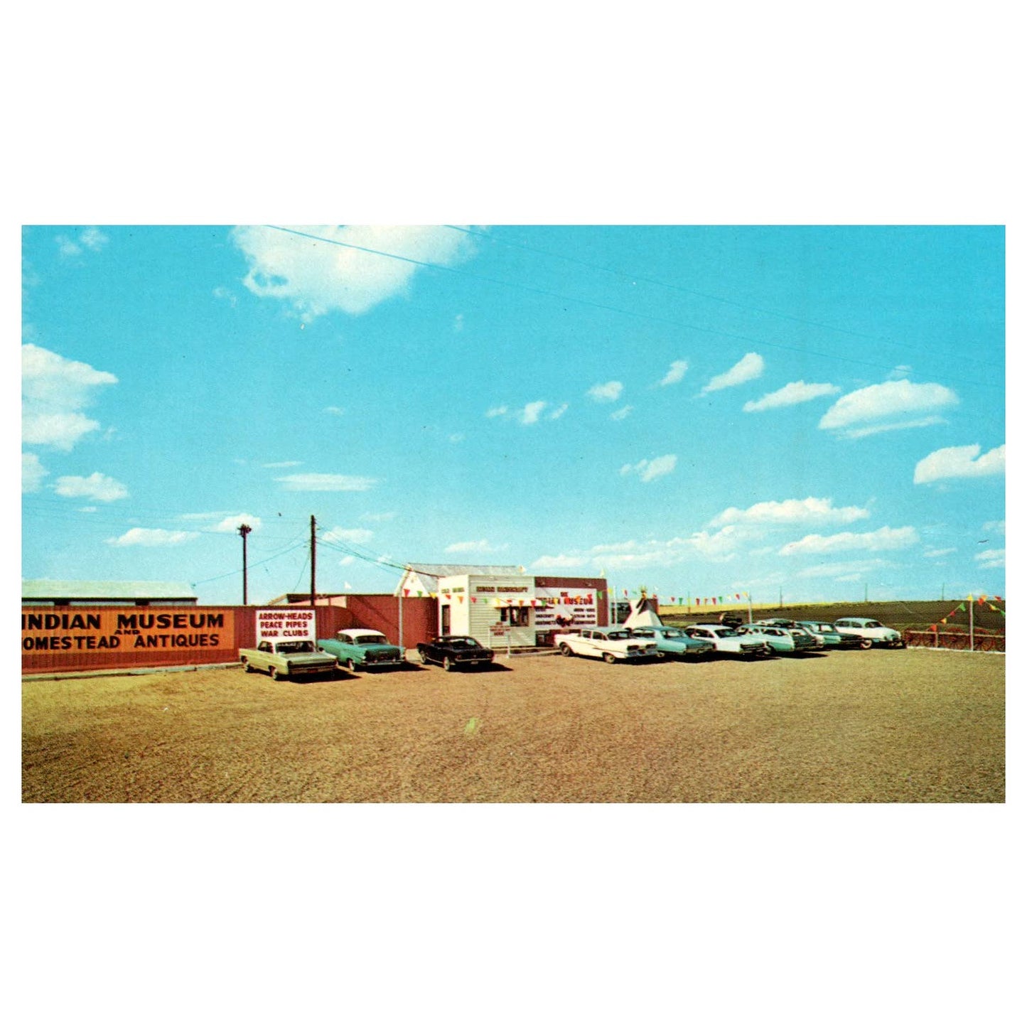 Indian Museum Murdo South Dakota - Postcard TJ8-2
