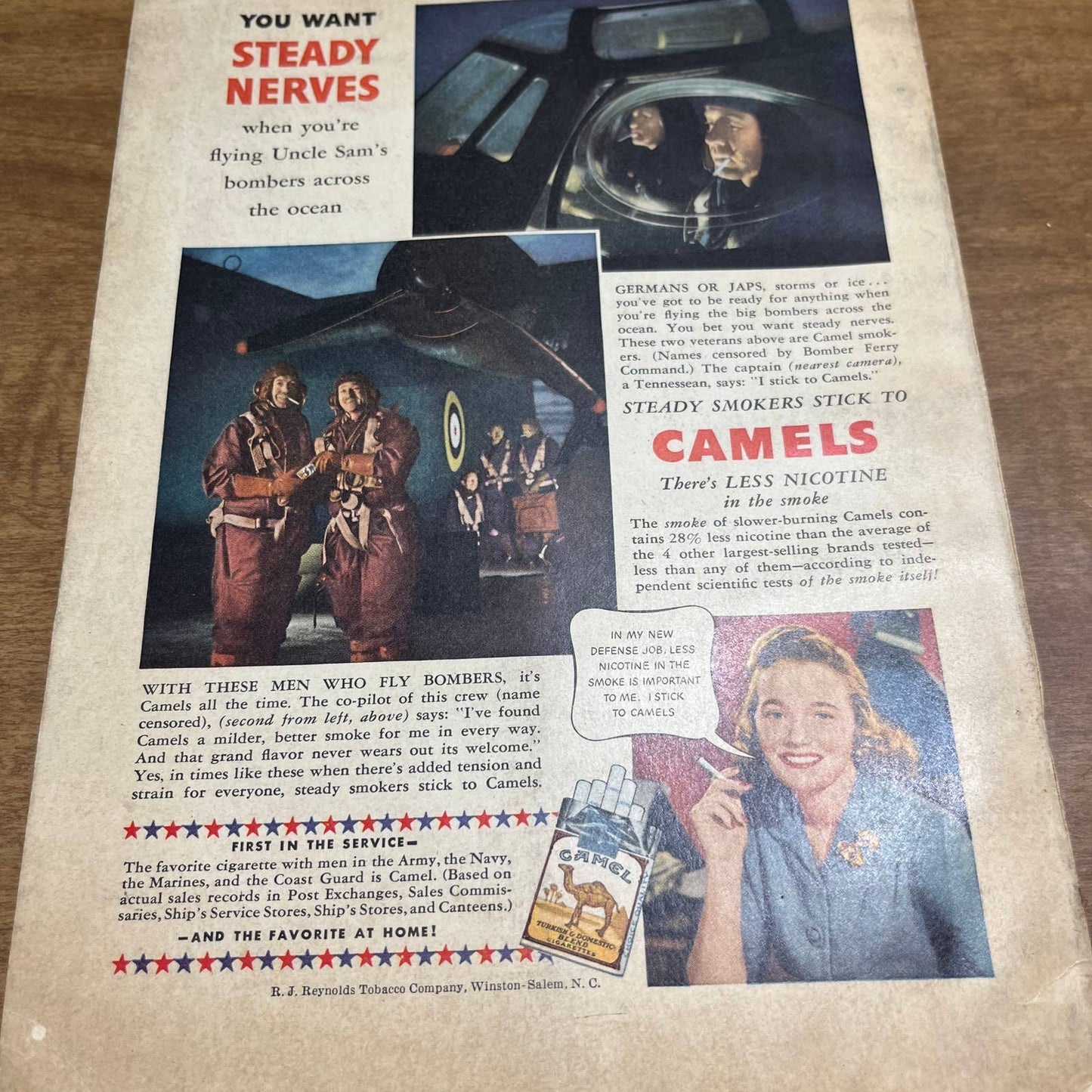 July 1942 Popular Mechanics WWII Bomb Voyage to Tokyo Admiral Woodward TH8