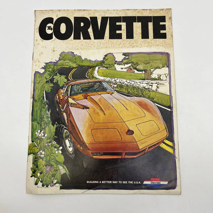 1974 Corvette Dealer Sales Brochure Catog Promo Stingray TG1